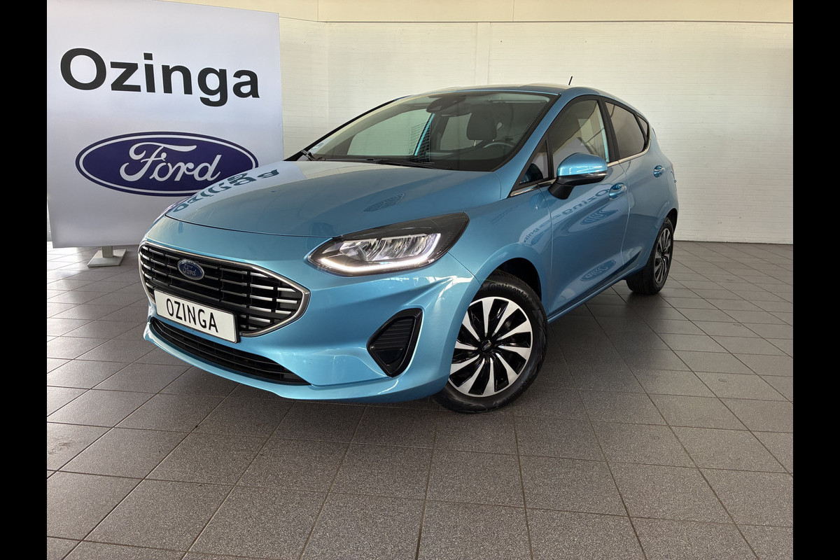Ford Fiesta 125pk Hybride Titanium MHEV winterpakket-apple carplay-privacyglass