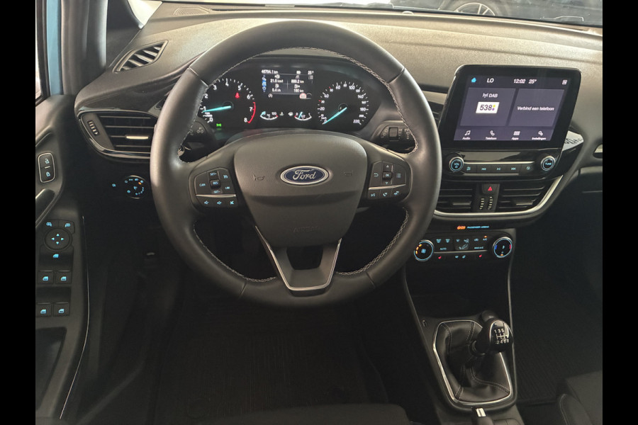 Ford Fiesta 125pk Hybride Titanium MHEV winterpakket-apple carplay-privacyglass