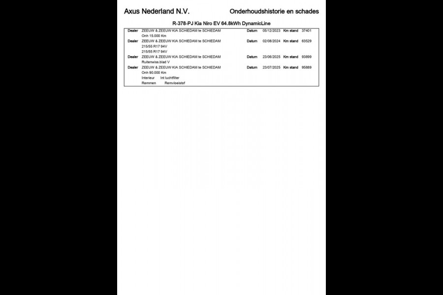 Kia Niro EV DynamicLine 64.8 kWh|NIEUW MODEL|DIGITAL COCKPIT|ACC|APPLE CARPLAY|CAMERA|1/2 LEDER|CLIMATE+CRUISE CONTROL|ORG.NL|NAP|