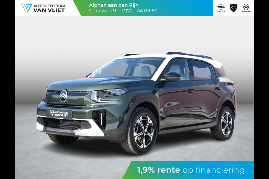 Citroën Ë-C3 Aircross Max 113pk 44 kWh | 3 FASE | ACHTERUITRIJCAMERA MET SENSOREN | NAVI & CARPLAY | E.C.C. | UIT VOORRAAD LEVERBAAR