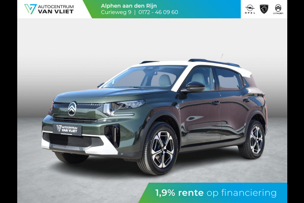 Citroën Ë-C3 Aircross Max 113pk 44 kWh | 3 FASE | ACHTERUITRIJCAMERA MET SENSOREN | NAVI & CARPLAY | E.C.C. | UIT VOORRAAD LEVERBAAR