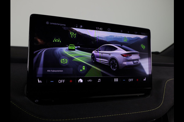 Škoda ENYAQ Coupé iV 80 RS 299pk | Panoramadak | Elektrisch verstelbare stoelen met geheugen | Verwarmbare voorstoelen en achterbank |