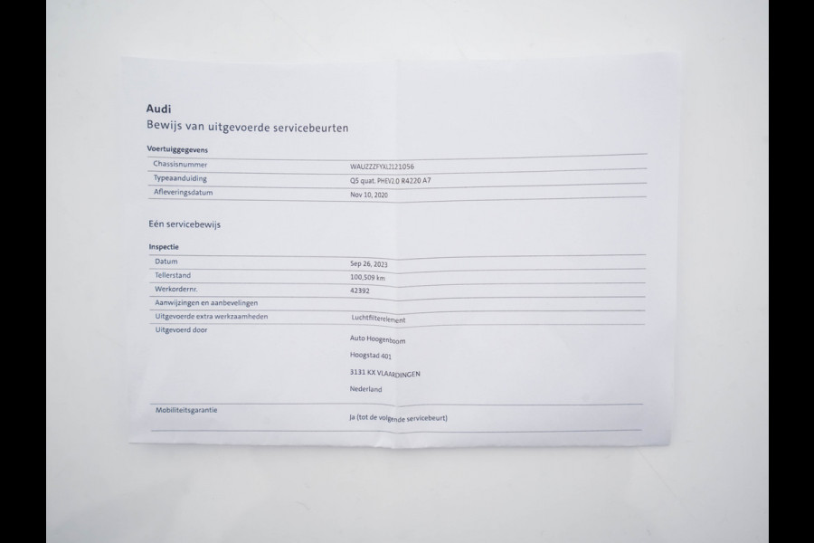 Audi Q5 50 TFSIe S-Line Edition Quattro (Plug-In) (INCL-BTW) *FULL-LED | DIGI-COCKPIT | LEATHER-FABRIC | BANG&OLUFSEN | HEATED-SPORTSEATS | DAB+ | KEYLESS | NAVI-FULLMAP | ECC | PDC | CRUISE | PRIVACYGLASS | SHIFTPADDLES |  AMBIENTLIGHT | 20