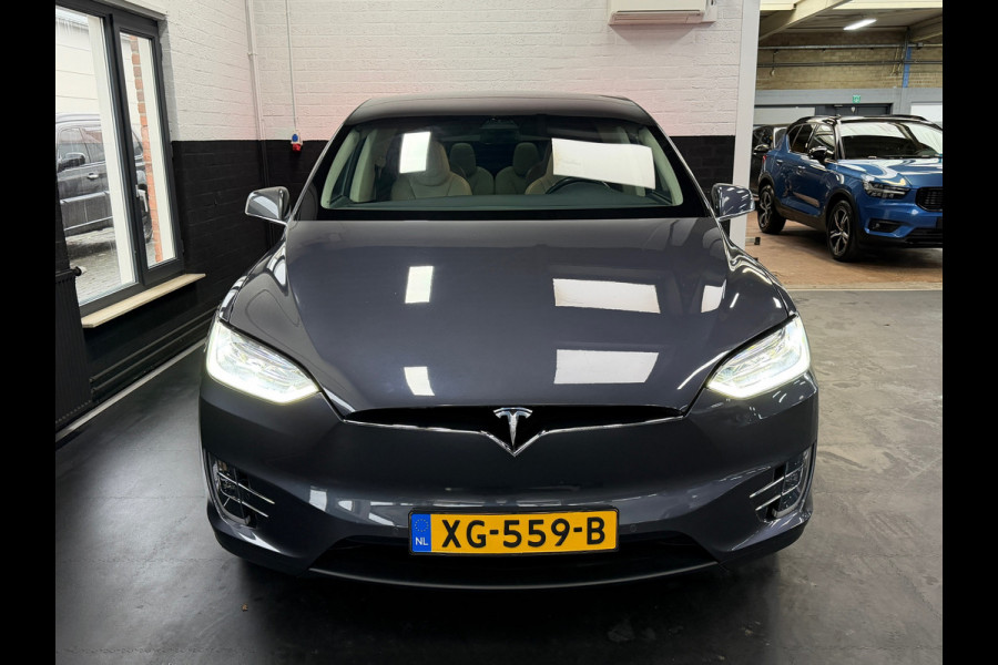 Tesla Model X 75D 6p. | Premium Leder | Stoelverwarimg 6x | Stuurwiel verwarmd | Incl. BTW