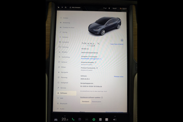 Tesla Model X 75D 6p. | Premium Leder | Stoelverwarimg 6x | Stuurwiel verwarmd | Incl. BTW