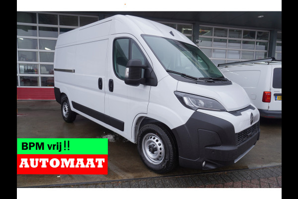 Citroën Jumper 2.2 BlueHDi 140PK S&S L2H2 3.5t Automaat Nr. V191 | Climate | Cruise | Navi | 360 Camera | Blis