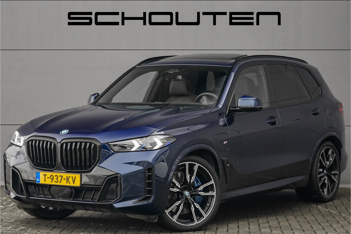 BMW X5 xDrive50e Launch Ed M-Sport Pro Pano B&W ACC Luchtvering 22" 1e Eig