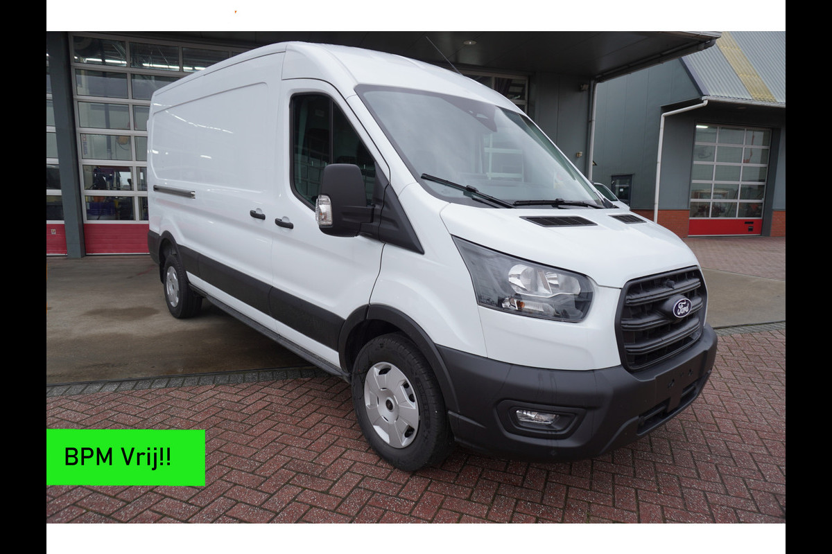 Ford Transit 350 2.0 TDCI 130PK L3H2 Trend nr. V137 | Airco | Cruise | Trekhaak | Apple cp-Android auto