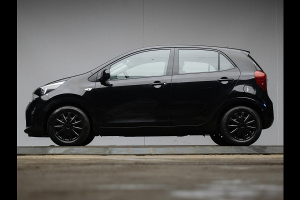 Kia Picanto 1.0 MPi BLACK/PACK (APPLECAR PLAY,NAVI,LED,SPORTSTOELEN,AIRCO,BLACK,NETTESTAAT)