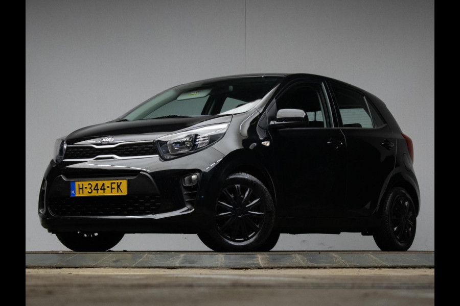 Kia Picanto 1.0 MPi BLACK/PACK (APPLECAR PLAY,NAVI,LED,SPORTSTOELEN,AIRCO,BLACK,NETTESTAAT)