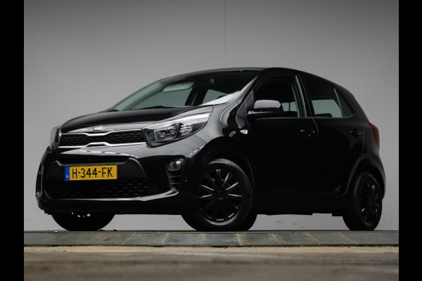 Kia Picanto 1.0 MPi BLACK/PACK (APPLECAR PLAY,NAVI,LED,SPORTSTOELEN,AIRCO,BLACK,NETTESTAAT)