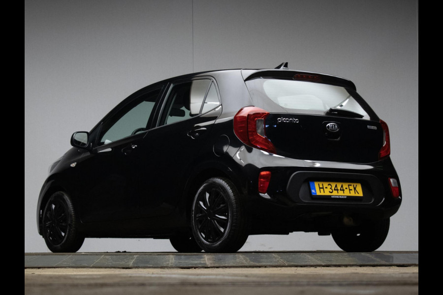 Kia Picanto 1.0 MPi BLACK/PACK (APPLECAR PLAY,NAVI,LED,SPORTSTOELEN,AIRCO,BLACK,NETTESTAAT)
