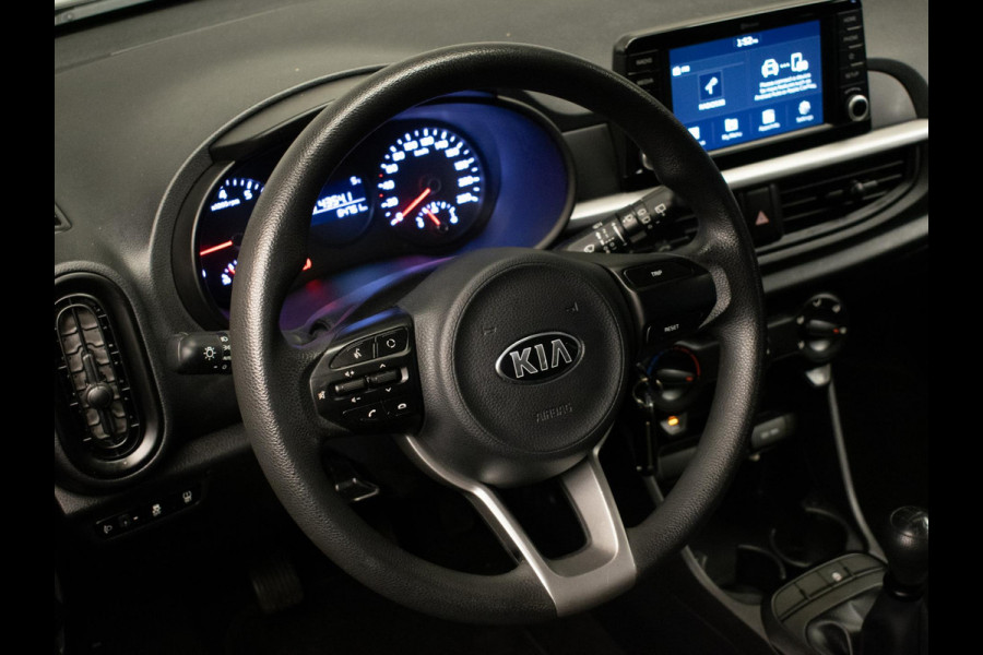 Kia Picanto 1.0 MPi BLACK/PACK (APPLECAR PLAY,NAVI,LED,SPORTSTOELEN,AIRCO,BLACK,NETTESTAAT)