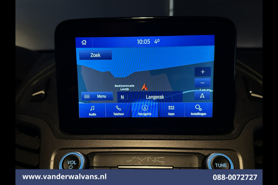 Ford Transit Connect 2.0 TDCI 120pk L2H1 Euro6 Airco | Camera | Navigatie | Android Auto | Stoelverwarming Verwarmde voorruit, Parkeersensoren