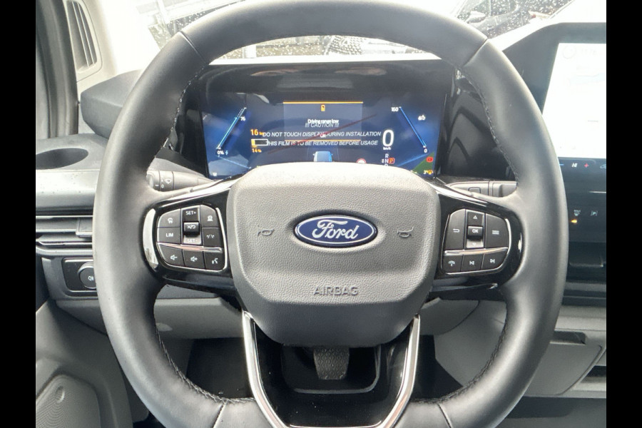 Ford E-Transit Custom 340 L2H1 Sport 71 kWh 2x schuifdeur, LMV 19'', navigatie, laadvloer, trekhaak, camera Snel leverbaar