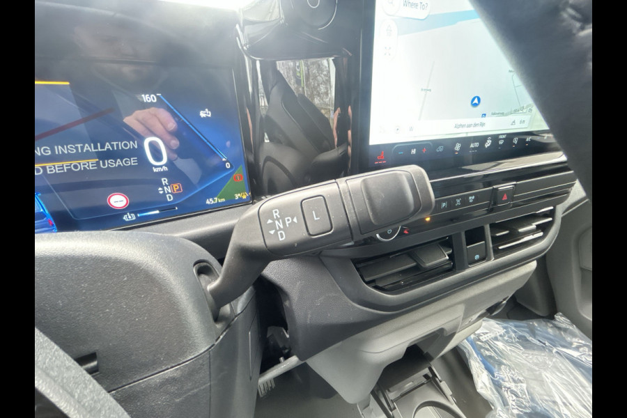 Ford E-Transit Custom 340 L2H1 Sport 71 kWh 2x schuifdeur, LMV 19'', navigatie, laadvloer, trekhaak, camera Snel leverbaar