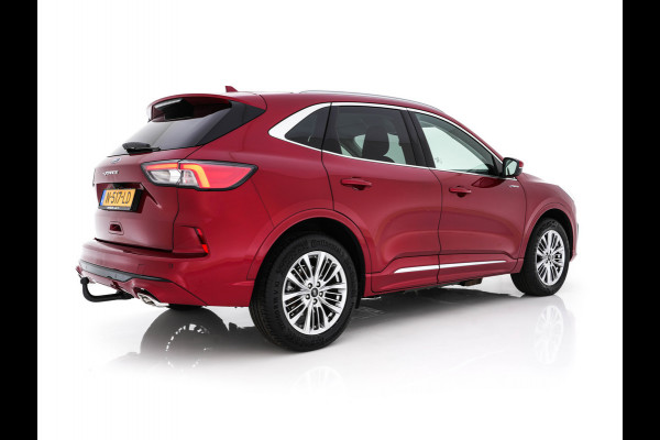 Ford Kuga 2.5 PHEV Vignale (Plug-In) (INCL-BTW) Aut. *LUXURY-LEATHER | DIGI-COCKPIT | FULL-LED | KEYLESS | DAB | CARPLAY | NAVI-FULLMAP | MEMORY-PACK | HEATED-COMFORTSEATS | 18''ALU*