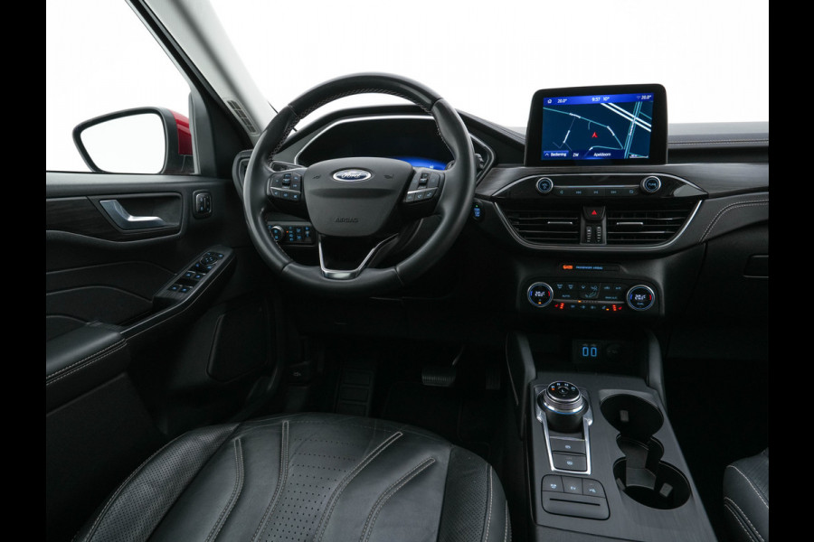 Ford Kuga 2.5 PHEV Vignale (Plug-In) (INCL-BTW) Aut. *LUXURY-LEATHER | DIGI-COCKPIT | FULL-LED | KEYLESS | DAB | CARPLAY | NAVI-FULLMAP | MEMORY-PACK | HEATED-COMFORTSEATS | 18''ALU*