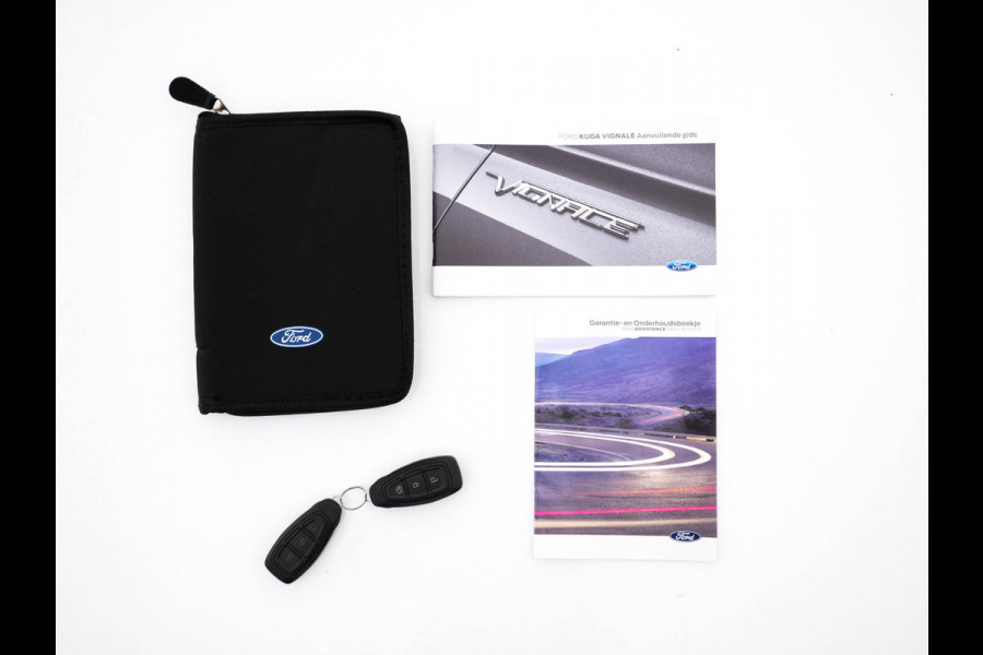 Ford Kuga 2.5 PHEV Vignale (Plug-In) (INCL-BTW) Aut. *LUXURY-LEATHER | DIGI-COCKPIT | FULL-LED | KEYLESS | DAB | CARPLAY | NAVI-FULLMAP | MEMORY-PACK | HEATED-COMFORTSEATS | 18''ALU*