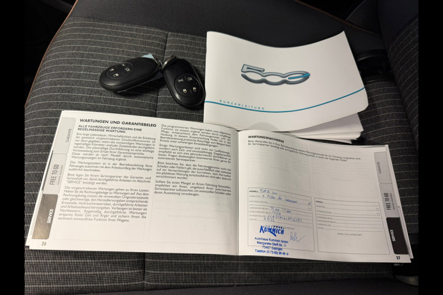 Fiat 500E Icon 42 kWh AUT. KEYLESS-GO NAVIGATIE STOELVERWARMING AIRCO CRUISE USB