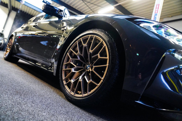 BMW 3 Serie Touring M3 xDrive Competition | Schaalstoelen kyalami oranje | BTW | Laser | Adaptieve Cruise | Carbon | Dravit Grau |