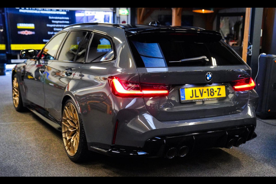 BMW 3 Serie Touring M3 xDrive Competition | Schaalstoelen kyalami oranje | BTW | Laser | Adaptieve Cruise | Carbon | Dravit Grau |