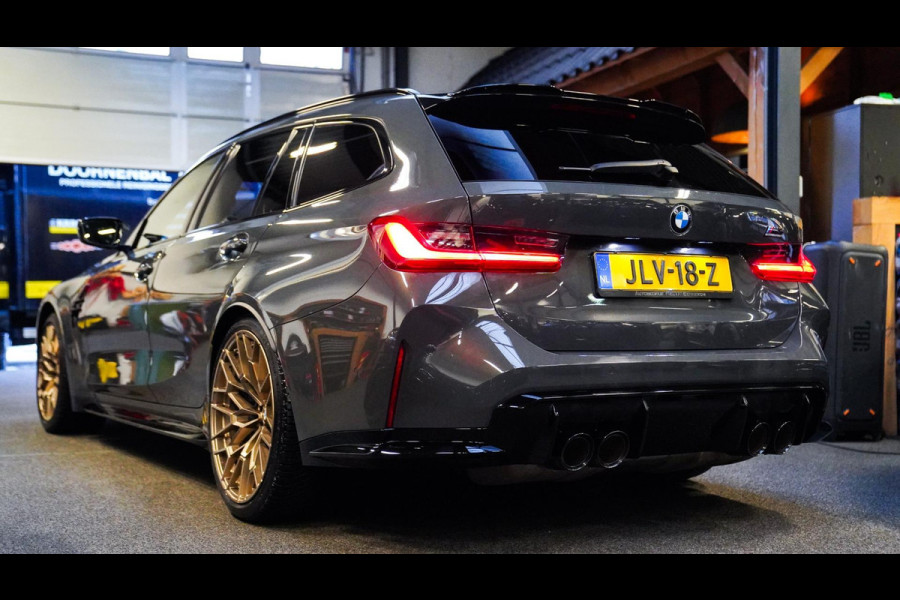 BMW 3 Serie Touring M3 xDrive Competition | Schaalstoelen kyalami oranje | BTW | Laser | Adaptieve Cruise | Carbon | Dravit Grau |