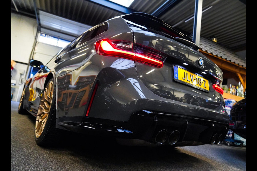 BMW 3 Serie Touring M3 xDrive Competition | Schaalstoelen kyalami oranje | BTW | Laser | Adaptieve Cruise | Carbon | Dravit Grau |
