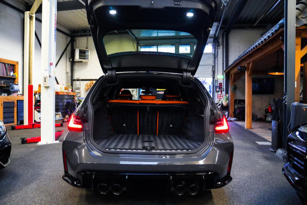 BMW 3 Serie Touring M3 xDrive Competition | Schaalstoelen kyalami oranje | BTW | Laser | Adaptieve Cruise | Carbon | Dravit Grau |