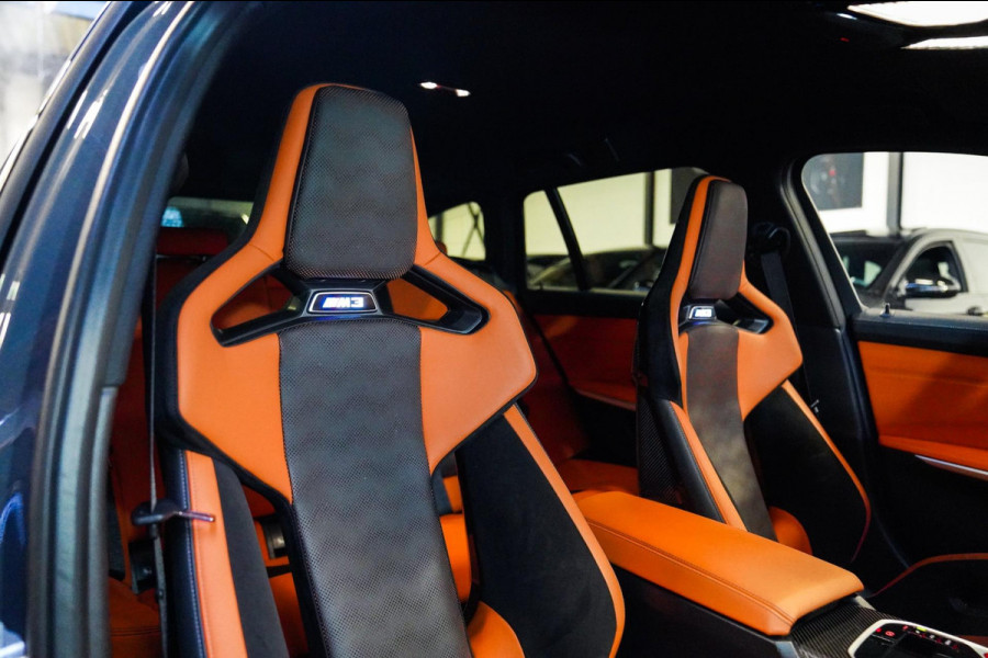 BMW 3 Serie Touring M3 xDrive Competition | Schaalstoelen kyalami oranje | BTW | Laser | Adaptieve Cruise | Carbon | Dravit Grau |