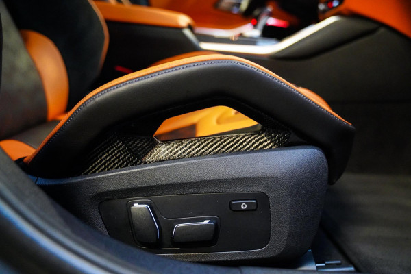 BMW 3 Serie Touring M3 xDrive Competition | Schaalstoelen kyalami oranje | BTW | Laser | Adaptieve Cruise | Carbon | Dravit Grau |