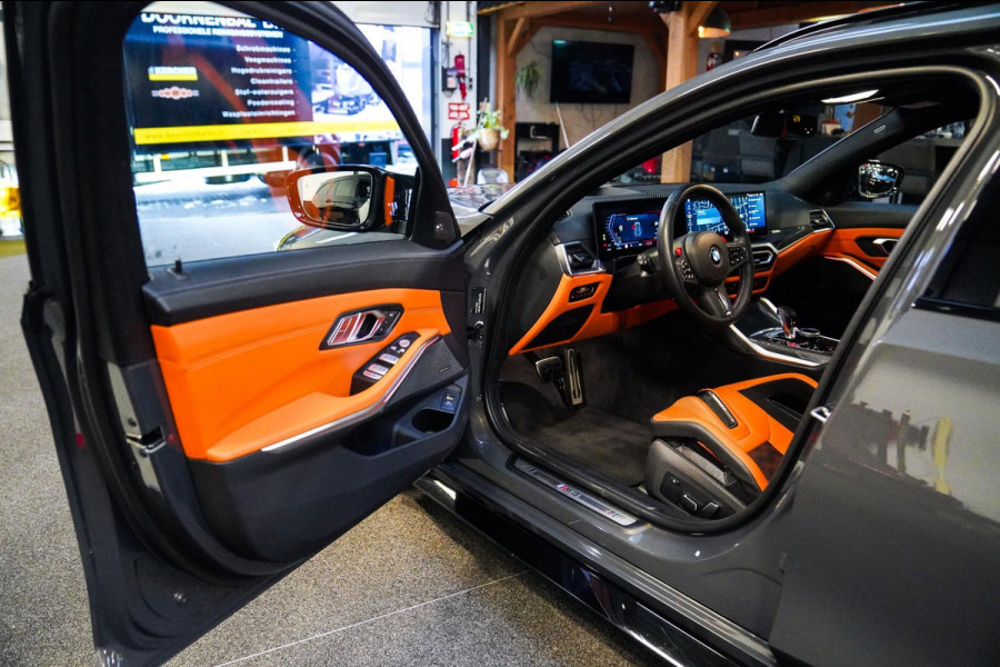 BMW 3 Serie Touring M3 xDrive Competition | Schaalstoelen kyalami oranje | BTW | Laser | Adaptieve Cruise | Carbon | Dravit Grau |