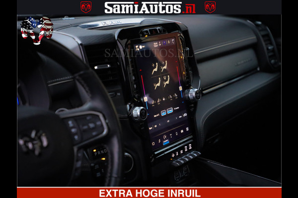 Dodge Ram 1500 LIMITED SPORT 5.7 V8 HEMI 402 PK | MEEST VOLLE EN LUXE UITVOERING | PRACHTIGE DELMONICO RED PEARL | CREW CAB 5 PERSOONS | DUBBELE CABINE DC | MEEST ROYALE EN COMFORTABELE BEDRIJFSAUTO | HEAD-UP | LUCHTVERING | RONDOM CAMERA | MWK KLEP | PANORAMA DAK |