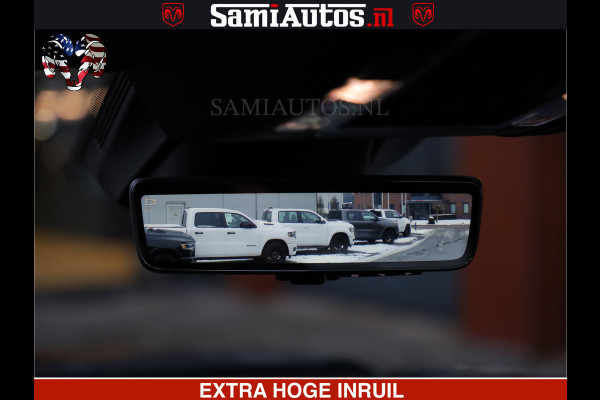 Dodge Ram 1500 LIMITED SPORT 5.7 V8 HEMI 402 PK | MEEST VOLLE EN LUXE UITVOERING | PRACHTIGE DELMONICO RED PEARL | CREW CAB 5 PERSOONS | DUBBELE CABINE DC | MEEST ROYALE EN COMFORTABELE BEDRIJFSAUTO | HEAD-UP | LUCHTVERING | RONDOM CAMERA | MWK KLEP | PANORAMA DAK |