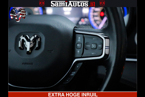 Dodge Ram 1500 LIMITED SPORT 5.7 V8 HEMI 402 PK | MEEST VOLLE EN LUXE UITVOERING | PRACHTIGE DELMONICO RED PEARL | CREW CAB 5 PERSOONS | DUBBELE CABINE DC | MEEST ROYALE EN COMFORTABELE BEDRIJFSAUTO | HEAD-UP | LUCHTVERING | RONDOM CAMERA | MWK KLEP | PANORAMA DAK |