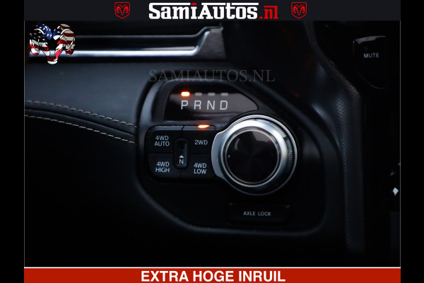Dodge Ram 1500 LIMITED SPORT 5.7 V8 HEMI 402 PK | MEEST VOLLE EN LUXE UITVOERING | PRACHTIGE DELMONICO RED PEARL | CREW CAB 5 PERSOONS | DUBBELE CABINE DC | MEEST ROYALE EN COMFORTABELE BEDRIJFSAUTO | HEAD-UP | LUCHTVERING | RONDOM CAMERA | MWK KLEP | PANORAMA DAK |