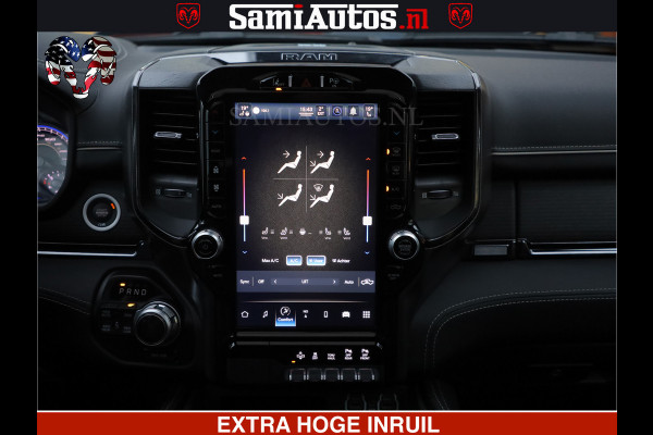 Dodge Ram 1500 LIMITED SPORT 5.7 V8 HEMI 402 PK | MEEST VOLLE EN LUXE UITVOERING | PRACHTIGE DELMONICO RED PEARL | CREW CAB 5 PERSOONS | DUBBELE CABINE DC | MEEST ROYALE EN COMFORTABELE BEDRIJFSAUTO | HEAD-UP | LUCHTVERING | RONDOM CAMERA | MWK KLEP | PANORAMA DAK |