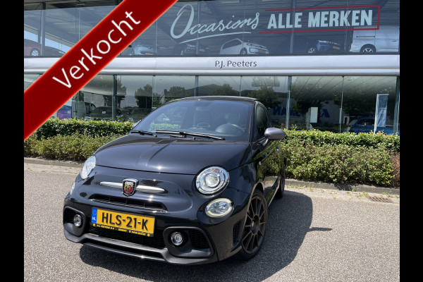 Abarth 500 1.4 T-Jet 595 70th Anniversary Airco - Parkeersensoren achter - Sportstoelen - Schuif/ kanteldak - Multifunctioneel stuurwiel -  licht metalen velgen - Mistlampen