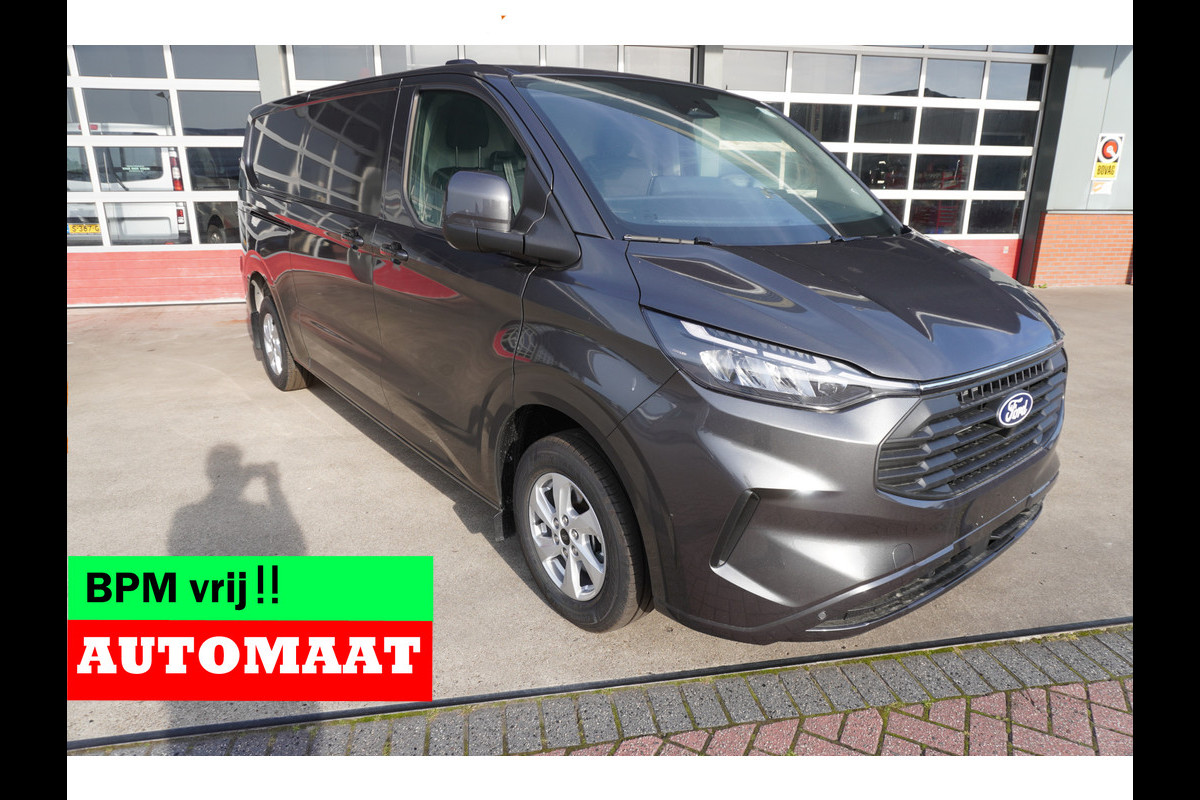 Ford Transit Custom 320 2.0 TDCI 170pk L2H1 Limited Schuifdeur L+R Automaat Nr. V126 | Airco | Adap. Cruise | Camera | Navi | Blis