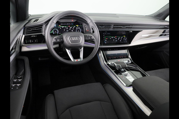 Audi Q7 55 TFSI e quattro Pro Line S 394pk Panoramadak, adaptive cruisecontrol, B&O soundsysteem, optiekpakket zwart Plus, Privacy Glass, Trekhaak