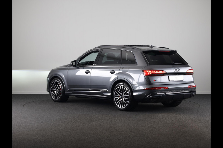Audi Q7 55 TFSI e quattro Pro Line S 394pk Panoramadak, adaptive cruisecontrol, B&O soundsysteem, optiekpakket zwart Plus, Privacy Glass, Trekhaak