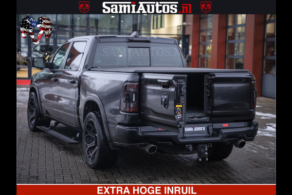 Dodge Ram 1500 LIMITED BLACK OPS | 5.7 V8 402 PK HEMI | MEEST VOLLE EN LUXE UITVOERING | CREW CAB | DUBBELE CABINE DC 5 PERSOONS | CREW CAB 5 PERSOONS | DUBBELE CABINE DC | MEEST ROYALE EN COMFORTABELE BEDRIJFSAUTO | HEAD-UP | LUCHTVERING | RONDOM CAMERA | MWK KLEP | PANORAMA DAK |