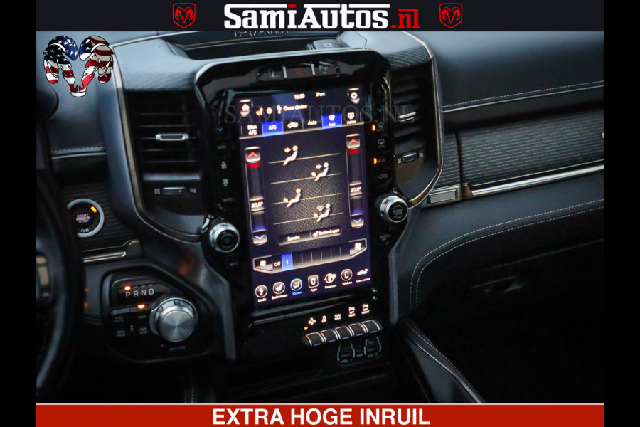 Dodge Ram 1500 LIMITED BLACK OPS | 5.7 V8 402 PK HEMI | MEEST VOLLE EN LUXE UITVOERING | CREW CAB | DUBBELE CABINE DC 5 PERSOONS | CREW CAB 5 PERSOONS | DUBBELE CABINE DC | MEEST ROYALE EN COMFORTABELE BEDRIJFSAUTO | HEAD-UP | LUCHTVERING | RONDOM CAMERA | MWK KLEP | PANORAMA DAK |
