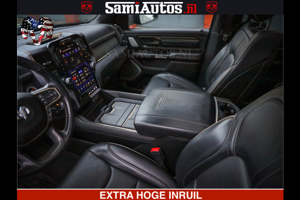 Dodge Ram 1500 LIMITED BLACK OPS | 5.7 V8 402 PK HEMI | MEEST VOLLE EN LUXE UITVOERING | CREW CAB | DUBBELE CABINE DC 5 PERSOONS | CREW CAB 5 PERSOONS | DUBBELE CABINE DC | MEEST ROYALE EN COMFORTABELE BEDRIJFSAUTO | HEAD-UP | LUCHTVERING | RONDOM CAMERA | MWK KLEP | PANORAMA DAK |