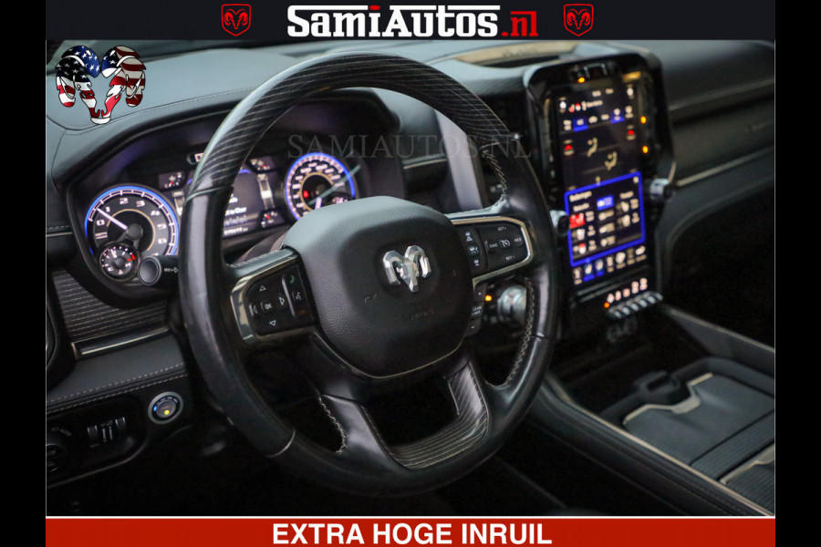 Dodge Ram 1500 LIMITED BLACK OPS | 5.7 V8 402 PK HEMI | MEEST VOLLE EN LUXE UITVOERING | CREW CAB | DUBBELE CABINE DC 5 PERSOONS | CREW CAB 5 PERSOONS | DUBBELE CABINE DC | MEEST ROYALE EN COMFORTABELE BEDRIJFSAUTO | HEAD-UP | LUCHTVERING | RONDOM CAMERA | MWK KLEP | PANORAMA DAK |