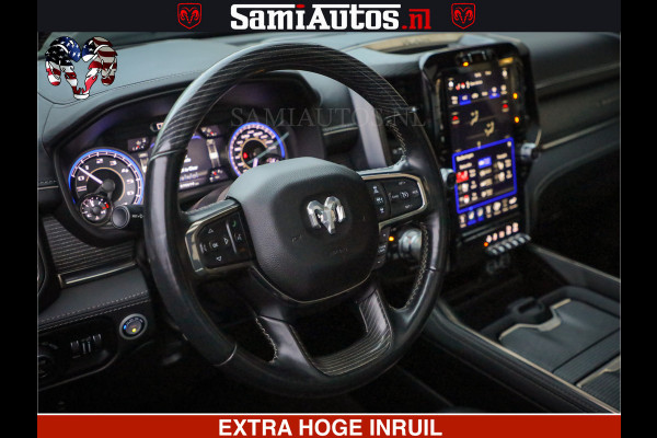 Dodge Ram 1500 LIMITED BLACK OPS | 5.7 V8 402 PK HEMI | MEEST VOLLE EN LUXE UITVOERING | CREW CAB | DUBBELE CABINE DC 5 PERSOONS | CREW CAB 5 PERSOONS | DUBBELE CABINE DC | MEEST ROYALE EN COMFORTABELE BEDRIJFSAUTO | HEAD-UP | LUCHTVERING | RONDOM CAMERA | MWK KLEP | PANORAMA DAK |