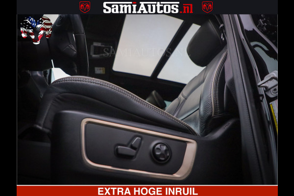 Dodge Ram 1500 LIMITED BLACK OPS | 5.7 V8 402 PK HEMI | MEEST VOLLE EN LUXE UITVOERING | CREW CAB | DUBBELE CABINE DC 5 PERSOONS | CREW CAB 5 PERSOONS | DUBBELE CABINE DC | MEEST ROYALE EN COMFORTABELE BEDRIJFSAUTO | HEAD-UP | LUCHTVERING | RONDOM CAMERA | MWK KLEP | PANORAMA DAK |