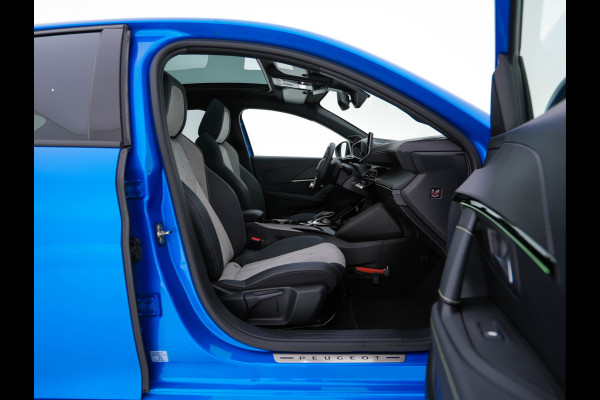 Peugeot e-208 EV GT 350 50 kWh [ 3-Fase ] (INCL.BTW) *PANO | FULL-LED | DIGI-COCKPIT | BLINDSPOT | CAMERA | LEATHER-ALCANTARA | AMBIENT-LIGHT | NAVI-FULLMAP | LANE-ASSIST | KEYLESS | DAB | CCS-FASTLOADER | HEATED-SPORTSEATS | 17''ALU
