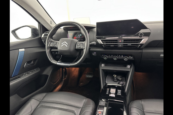 Citroën Ë-C4 Shine Pack Business 50 kWh [ 3-Fase ] {SOH-94%} (INCL.BTW) *PANO | HEAD-UP | LEATHER | FULL-LED | VIRTUAL-COCKPIT | KEYLESS | DAB+ | NAVI-FULLMAP | ECC | PDC | CRUISE | 18''ALU*