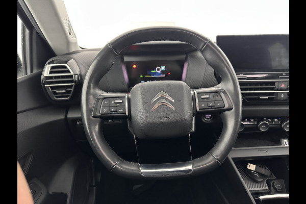 Citroën Ë-C4 Shine Pack Business 50 kWh [ 3-Fase ] {SOH-94%} (INCL.BTW) *PANO | HEAD-UP | LEATHER | FULL-LED | VIRTUAL-COCKPIT | KEYLESS | DAB+ | NAVI-FULLMAP | ECC | PDC | CRUISE | 18''ALU*